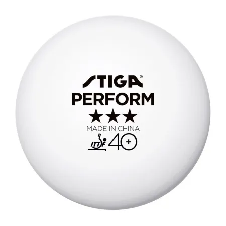 Мяч для наст. тенниса Stiga Perform 3***, 40+, 1113-2110-06, пластик, ITTF Appr., уп.6 шт, бел за 2&nbsp;121.60 ₽ купить в Чебоксарах