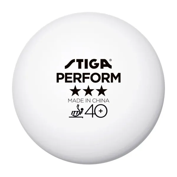 Мяч для наст. тенниса Stiga Perform 3***, 40+, 1113-2110-06, пластик, ITTF Appr., уп.6 шт, бел за 2&nbsp;121.60 ₽ в Чебоксарах
