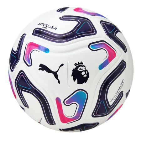 Мяч футб. PUMA Stellar Pro PL, 08510701, р.5, FIFA Quality Pro, 8п, ПУ, термосш, бело-фиолетовый за 9&nbsp;069.50 ₽ купить в Чебоксарах
