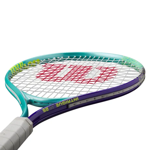 Ракетка б/т дет. Wilson Intrigue Jr 25, WR180310U, для детей 9-10лет, алюминий,со струн., бирюз-фиол за 5&nbsp;271.70 ₽ в Чебоксарах