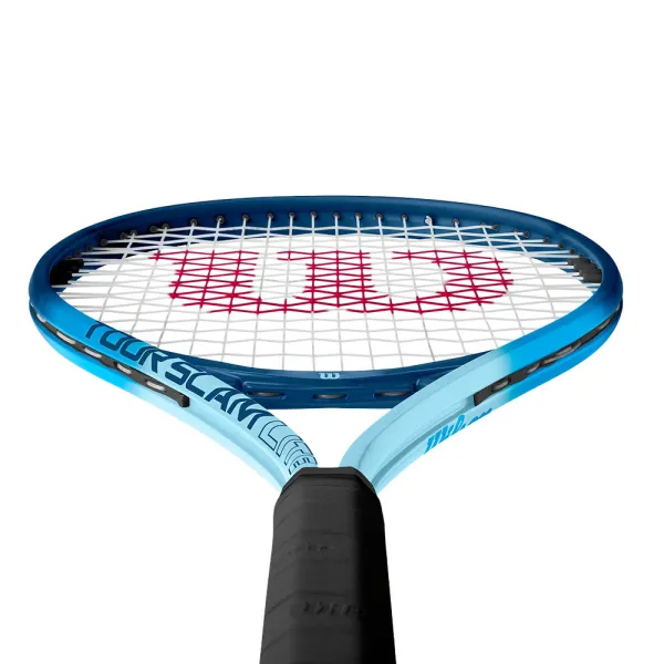 Ракетка б/т Wilson Tour Slam Lite Gr3, WR199010U3,для любит, алюминий, со струнами, сине-голубая за 6&nbsp;358 ₽ в Чебоксарах