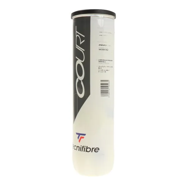 Мяч теннисный Tecnifibre Court 4B, 60COUR364, уп.4 шт,одобр.ITF, войлок, нат.резина, желтый за 1&nbsp;717 ₽ в Чебоксарах
