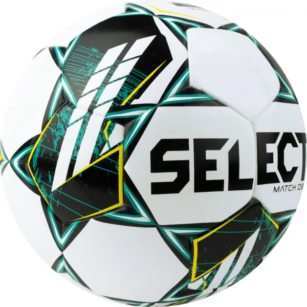 Мяч футб. SELECT Match DВ V23, 0575360004,р.5, FIFA Basic, 32п, ПУ, гибр.сш., бело-зелено-черн за 5&nbsp;875.20 ₽ в Чебоксарах