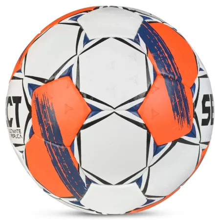 Мяч ганд. SELECT Ultimate Replica v25, 3572858745, р.3(Senior), ПУ,руч.сш, бел-оранж-т.син за 5&nbsp;373.70 ₽ купить в Чебоксарах