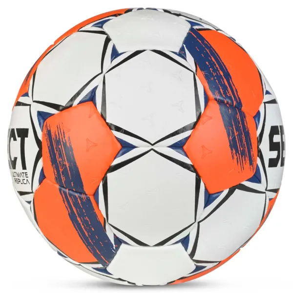 Мяч ганд. SELECT Ultimate Replica v25, 3572858745, р.3(Senior), ПУ,руч.сш, бел-оранж-т.син за 5&nbsp;373.70 ₽ в Чебоксарах