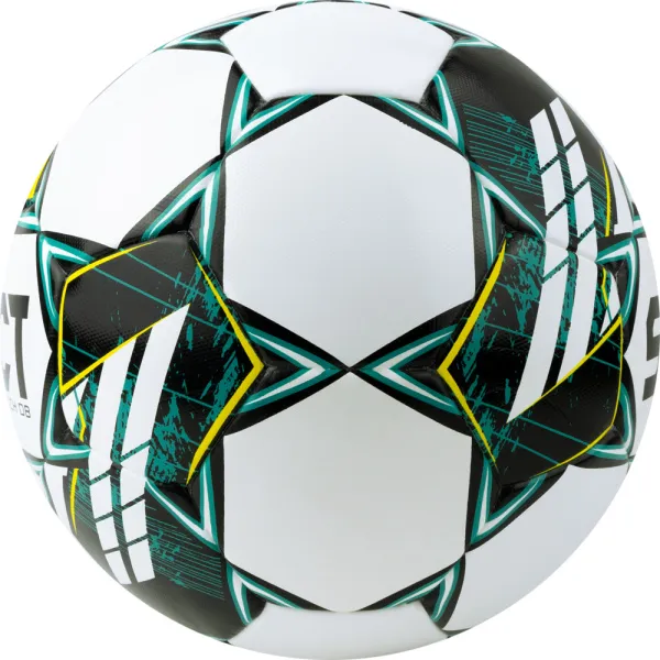 Мяч футб. SELECT Match DВ V23, 0575360004,р.5, FIFA Basic, 32п, ПУ, гибр.сш., бело-зелено-черн за 5&nbsp;875.20 ₽ в Чебоксарах