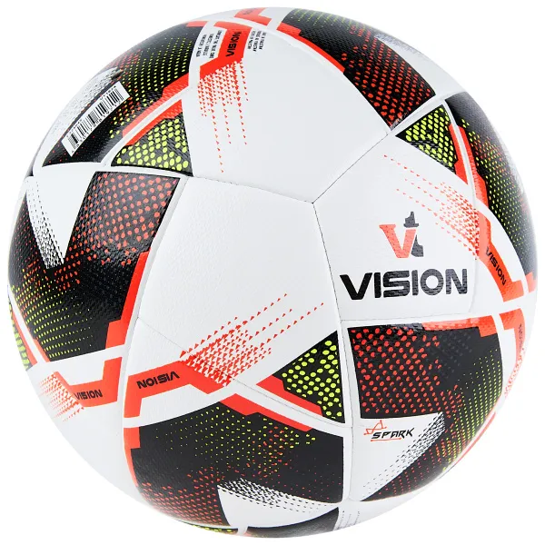 Мяч футб. VISION Spark, F324045, р.5, FIFA Basiс, 24 пан,ПУ,2 подкл.слой,гибрид.сшив,бело-мультикол за 2&nbsp;279.70 ₽ в Чебоксарах
