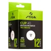 Мяч для наст. тенниса Stiga Cup ABS, 1110-2510-12, диам.40+мм, пластик, упак. 12 шт, белый за 1&nbsp;774.80 ₽ купить в Чебоксарах