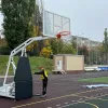 Баскетбольная стойка мобильная складная на пружинах вынос 2,25 м c противовесом ZAVODSPORTA за 530&nbsp;660 ₽ купить в Чебоксарах
