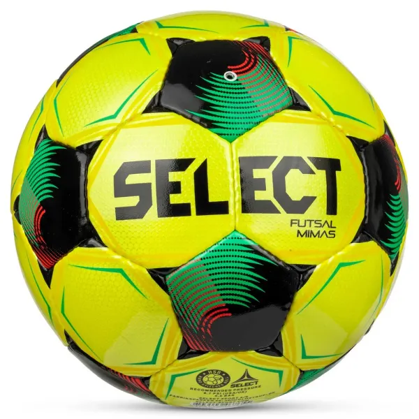 Мяч футзал. SELECT Futsal Mimas V26, 1053471007, р.4,FIFA Basic, 32п, ПУ, руч.сш, желто-зелено-черн. за 6&nbsp;113.20 ₽ в Чебоксарах