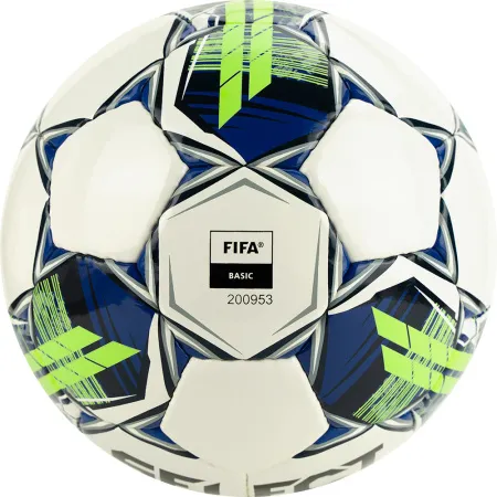 Мяч футзал. SELECT Futsal Master Shiny V22, 1043460004, р.4, Basic,32п, гл.ПУ, руч.сш,бел-син-зел за 7&nbsp;539.50 ₽ купить в Чебоксарах