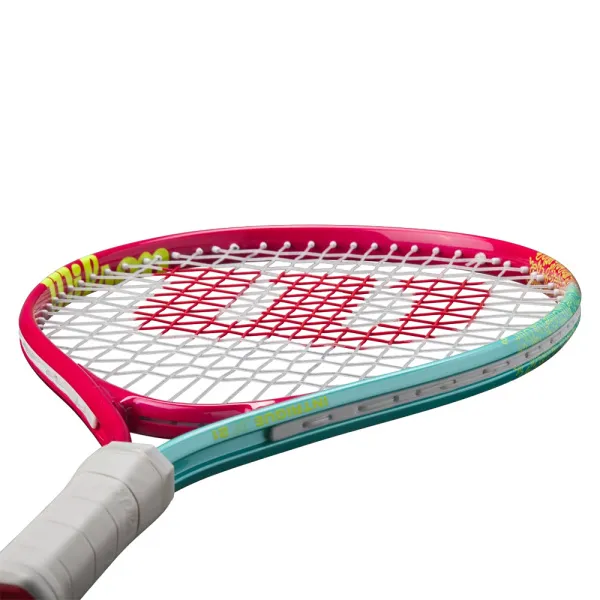 Ракетка б/т дет. Wilson Intrigue Jr 21, WR180510U, для дет.5-6лет, алюминий,со струн.,розово-бирюзов за 5&nbsp;271.70 ₽ в Чебоксарах