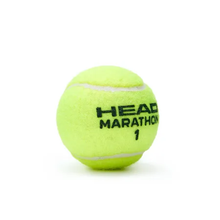 Мяч теннисный HEAD Marathon 3B, 578183, крафт. упак.3шт, без давления, фетр, нат.резина,желтый за 1&nbsp;055.70 ₽ купить в Чебоксарах