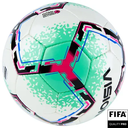 Мяч футзал. VISION SALA+, FIFA Quality Pro, FS324084 р.4, 32 п. PU, 4 подкл.сл, руч.сшив.,бело-зелен за 4&nbsp;943.60 ₽ купить в Чебоксарах