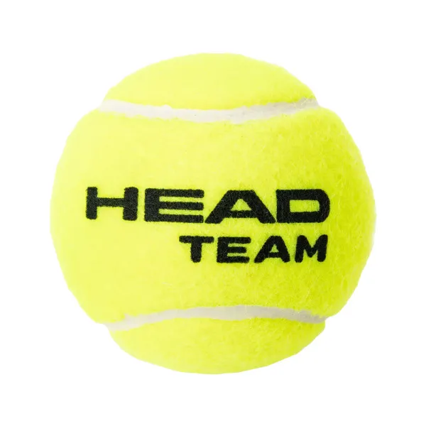 Мяч теннисный HEAD Team 3B, 575703, уп.3 шт, одобр.ITF, фетр, нат.резина, желтый за 569.50 ₽ в Чебоксарах