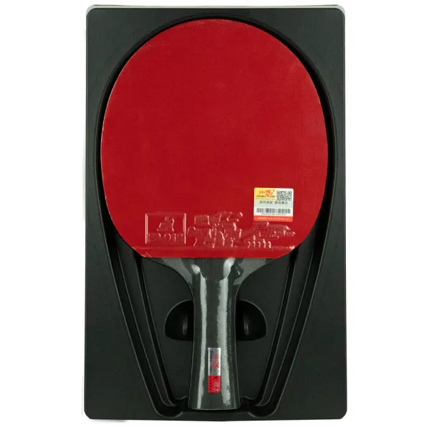 Ракетка для н/т DOUBLE FISH Black Carbon King Racket 5*****, для професс.,ITTF Appr.,накл.2,1,мм за 6&nbsp;434.50 ₽ в Чебоксарах