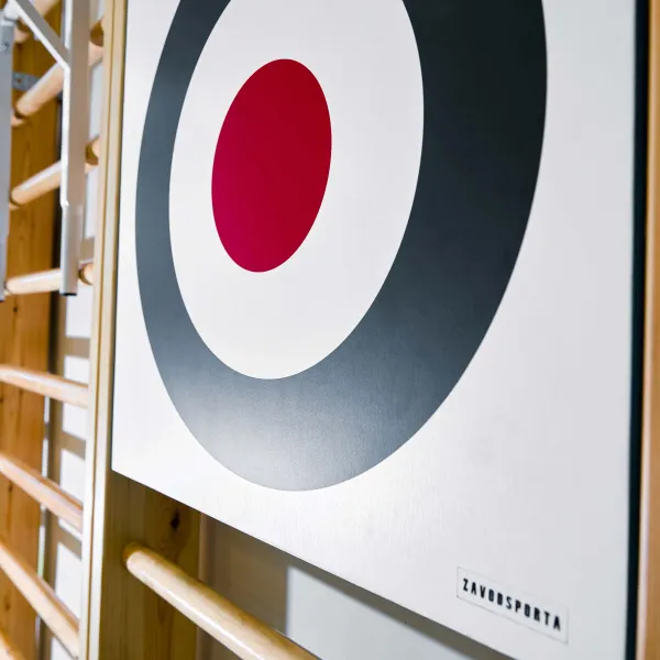 Щит для метания навесной на шведскую стенку (фанера) 700х700 ZAVODSPORTA за 8&nbsp;960 ₽ в Чебоксарах