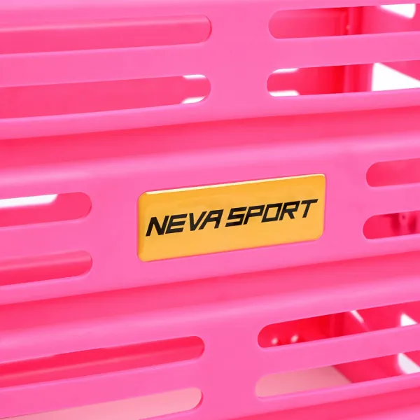 Корзина для теннисных мячей NEVA SPORT, UEA1_P, на 75 мячей, пластик, розовый за 5&nbsp;778.30 ₽ в Чебоксарах