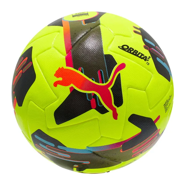 Мяч футб. PUMA Orbita 2 TB, 08432303, р.5, FIFA Quality Pro, 12 пан., ТПУ, термосшивка, желто-черный за 7&nbsp;260.70 ₽ в Чебоксарах