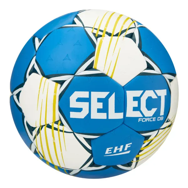 Мяч ганд. SELECT HB FORCE DB V25, 1622858205, Senior (р.3), EHF Appr,ПУ, гибр.сш., сине-белый за 8&nbsp;438.80 ₽ в Чебоксарах