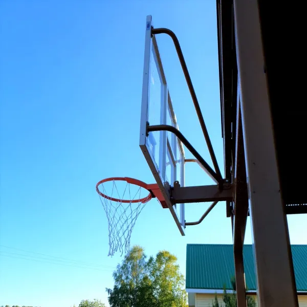 Щит баскетбольный тренировочный (монолитный поликарбонат) 900х1200 мм ZAVODSPORTA за 30&nbsp;800 ₽ в Чебоксарах