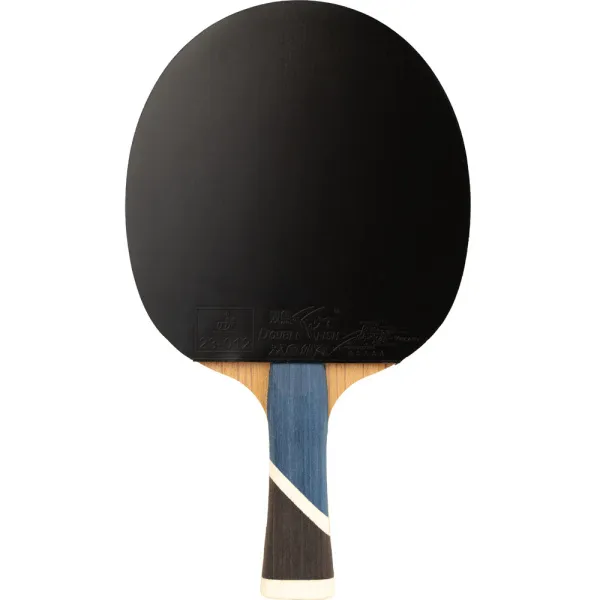 Ракетка для н/т DOUBLE FISH 5A+C, для продвин, ITTF Appr, накл. 2,1 мм, конич. ручка+ 2 мяча V40+мм за 2&nbsp;779.50 ₽ в Чебоксарах