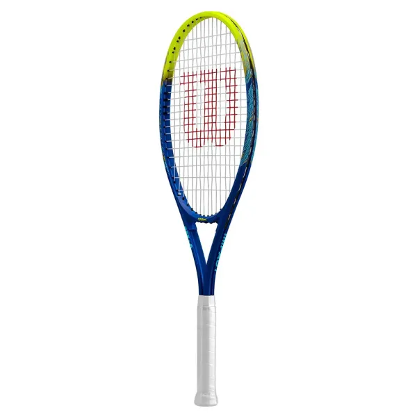 Ракетка б/т Wilson Impact Gr3, WR198910U3,для люб., алюминий, со струнами, сине-салатовый за 6&nbsp;358 ₽ в Чебоксарах