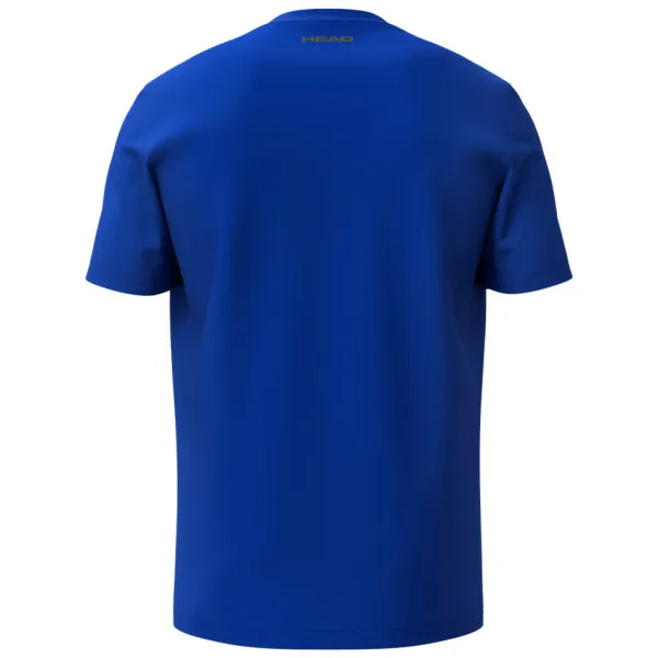 СЦ*Футболка мужская HEAD Club Original T-Shirt M 811855-Ro-S, р.S, хлопок,полиэстер,эластан, синий за 2&nbsp;888.30 ₽ в Чебоксарах