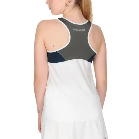 СЦ*Майка жен. HEAD Club 22 Tank Top W 814461-WHDB-L, р.L, 92% полиэстер, 8% эластан, белый за 3&nbsp;500.30 ₽ купить в Чебоксарах