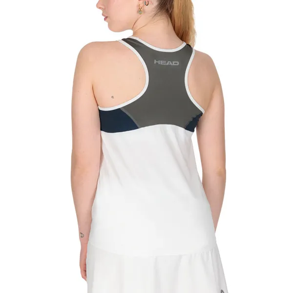 СЦ*Майка жен. HEAD Club 22 Tank Top W 814461-WHDB-L, р.L, 92% полиэстер, 8% эластан, белый за 3&nbsp;500.30 ₽ в Чебоксарах