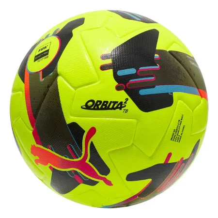 Мяч футб. PUMA Orbita 2 TB, 08432303, р.5, FIFA Quality Pro, 12 пан., ТПУ, термосшивка, желто-черный за 7&nbsp;260.70 ₽ купить в Чебоксарах