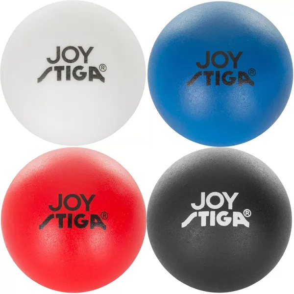 Мяч для наст. тенниса Stiga Joy, 1110-5240-04, диам. 40+мм, пластик, упак. 4 шт, мультиколор за 1&nbsp;286.90 ₽ в Чебоксарах