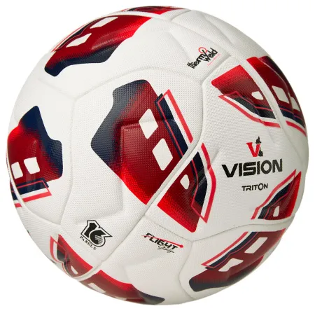 Мяч футб. VISION TRITON, FV425075, р.5,FIFA Quality Pro,MF, 16 пан, термосш.,бел-красный за 8&nbsp;007 ₽ купить в Чебоксарах