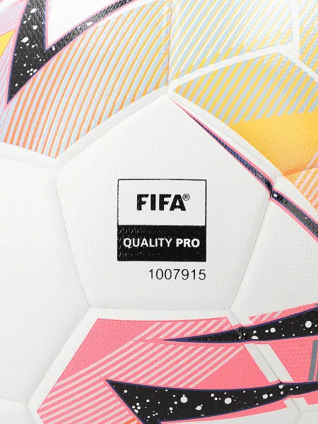 Мяч футзал PUMA Futsal 1, 08376301, р.4, FIFA Quality Pro, 32пан, ПУ, терм.сш, бело-розовый за 6&nbsp;502.50 ₽ в Чебоксарах