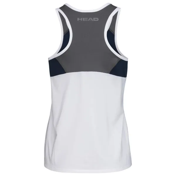 СЦ*Майка жен. HEAD Club 22 Tank Top W 814461-WHDB-L, р.L, 92% полиэстер, 8% эластан, белый за 3&nbsp;500.30 ₽ в Чебоксарах