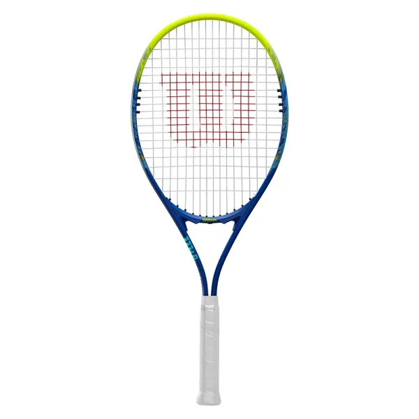 Ракетка б/т Wilson Impact Gr3, WR198910U3,для люб., алюминий, со струнами, сине-салатовый за 6&nbsp;358 ₽ в Чебоксарах