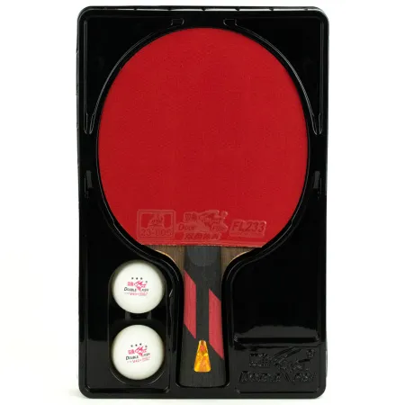 Ракетка для н/т DOUBLE FISH 7A+C, для професс.,ITTF Appr.,накл.2,1мм,+ 2 мяча V40+мм ITTF Appr за 3&nbsp;559.80 ₽ купить в Чебоксарах