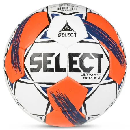 Мяч ганд. SELECT Ultimate Replica v25, 3572858745, р.3(Senior), ПУ,руч.сш, бел-оранж-т.син за 5&nbsp;373.70 ₽ купить в Чебоксарах
