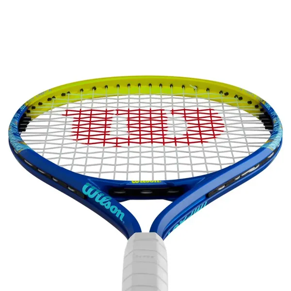 Ракетка б/т Wilson Impact Gr3, WR198910U3,для люб., алюминий, со струнами, сине-салатовый за 6&nbsp;358 ₽ в Чебоксарах
