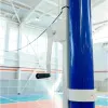 Волейбольные стойки универсальные со стаканами и механизмом натяжения троса ZAVODSPORTA за 41&nbsp;400 ₽ купить в Чебоксарах