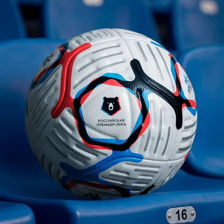 Мяч футб. KELME Russian Premier League, 7601QU5216-100, р.5, FIFA Pro, 10п, ПУ, термосш, бел-син-кр за 10&nbsp;672.60 ₽ купить в Чебоксарах